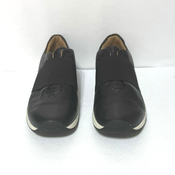 Vionic Women’s Codie Casual Slip On Orthotic Leather Sneaker Shoe Size 7 M Black - Picture 3 of 11